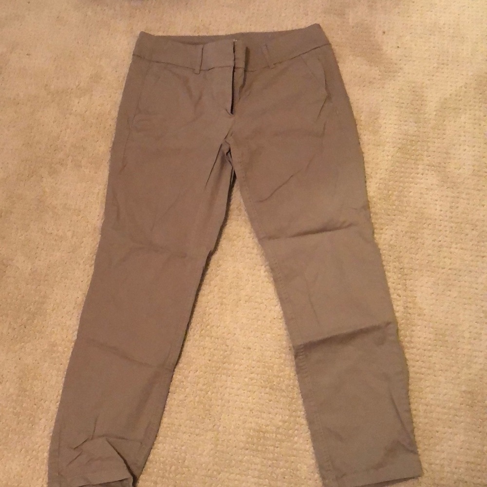 Loft skinny chino crop